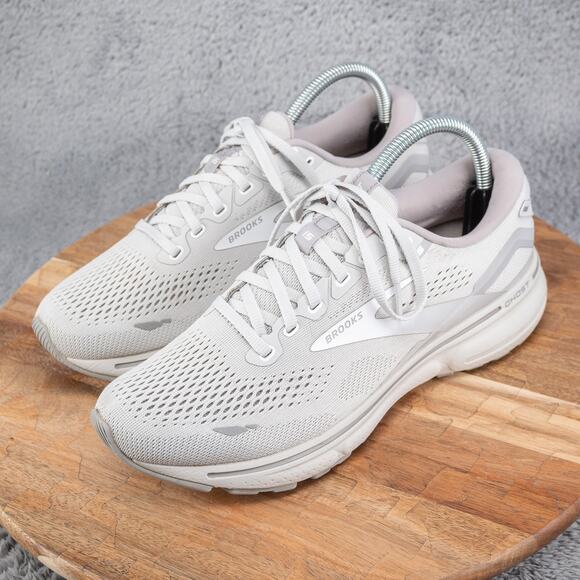 Brooks Womens Ghost 15 1203801B112 Gray Running Shoes Sneakers Size 8.5 Training - Picture 4 of 11